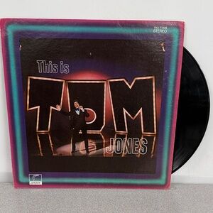 This is Tom Jones Vinyl Record